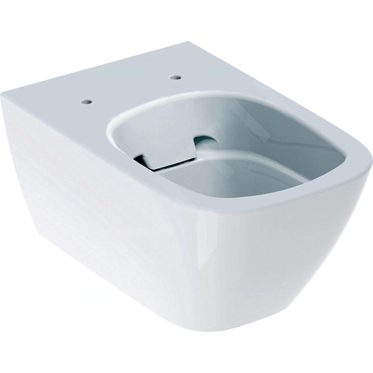 Geberit Smyle Square závesné WC Rimfree, zadný odpad, biele (500.208.01.1)